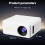 Portable Projector, High-Definition Mini Ceiling Projector Compatible with HDMI/USB/iOS/Android/Windows for Home Entertainment 6