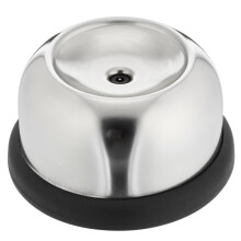Stainless Steel Egg Piercer and Separator with Safe Hidden Needle and Non Slip Base for Boiled Eggs