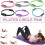 Pilates Ring Exercise Circle - Enhance Leg Alignment, Full Body Workout, Comfortable Foam Lined, Reversible Texture, Lightweight Portable Design 3