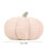 Coussin décoratif citrouille en peluche douce 20 cm 3
