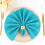 BalsaCircle 20 Pieces 20" Turquoise Polyester Napkins Wedding Kitchen 4
