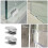 FRCOLOR 3 Pcs Retaining Door Draft Stop Stopper Sliding Doors Shower 6
