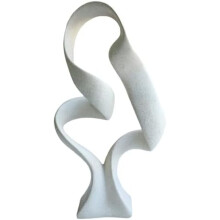 Sculpture moderne abstraite en ruban 15"