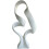 Sculpture moderne abstraite en ruban 15" 1