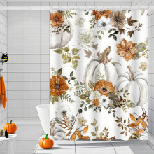 Polyester Shower Curtain 180x180 cm White