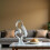 Sculpture moderne abstraite en ruban 15" 4