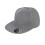 Result (One Size, Heather Grey) Result Unisex Core Bronx Original Flat Peak Snapback Solid Colour Cap (Pack of 2) 1