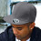 Result (One Size, Heather Grey) Result Unisex Core Bronx Original Flat Peak Snapback Solid Colour Cap (Pack of 2) 6