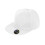 Result (One Size, White) Result Unisex Core Bronx Original Flat Peak Snapback Solid Colour Cap (Pack of 2) 1