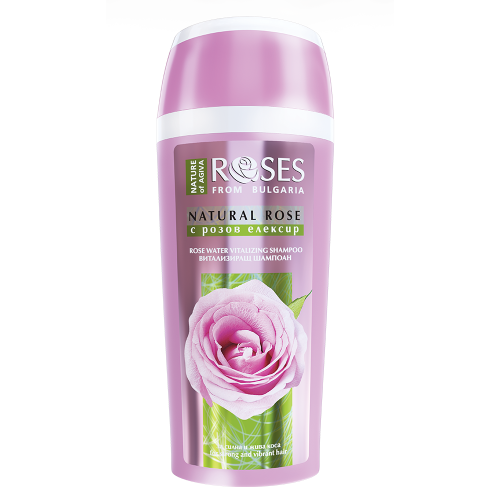 AGIVA ROSES ΦΥΣΙΚΟ ΑΝΑΖΩΟΓΟΝΗΤΙΚΟ ΕΝΥΔΑΤΙΚΟ ΣΑΜΠΟΥΑΝ ΟΓΚΟΥ ΡΟΔΙΟΥ