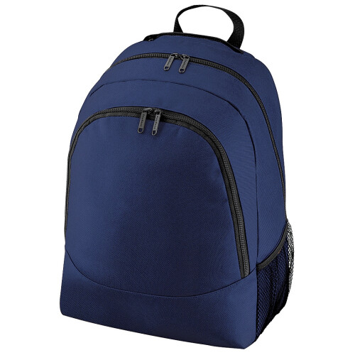 BagBase (One Size, French Navy) BagBase Plain Universal Backpack / Rucksack Bag (18 Litres)