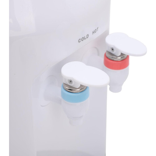 Countertop Water Dispenser Hot Cold Dual Use  Loading Cooler for Home Office Dorm White 2