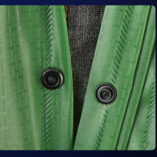 Tuta antipioggia 2.5J Verde Taglia unica PVC Oxford