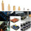 240Pcs Installation Tool for Raspberry Pi 4 Model B/3B+/3B M2.5 Series Hex Brass Column/Nuts+Screws Accessories Kit 4