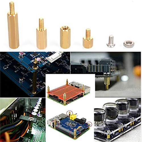 240Pcs Installation Tool for Raspberry Pi 4 Model B/3B+/3B M2.5 Series Hex Brass Column/Nuts+Screws Accessories Kit 2