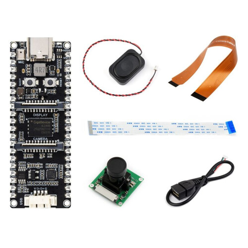 Waveshare ESP32-P4 Development Board with Speaker and 5MP OV5647 Camera Module Support Wi-Fi6/Bluetooth5 1