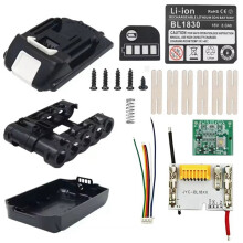 BL1820B Lithium Battery Case 5X18650 BSM PCB Balanced Charging Circuit Board LED Label Box for 18V BL1815 BL1830
