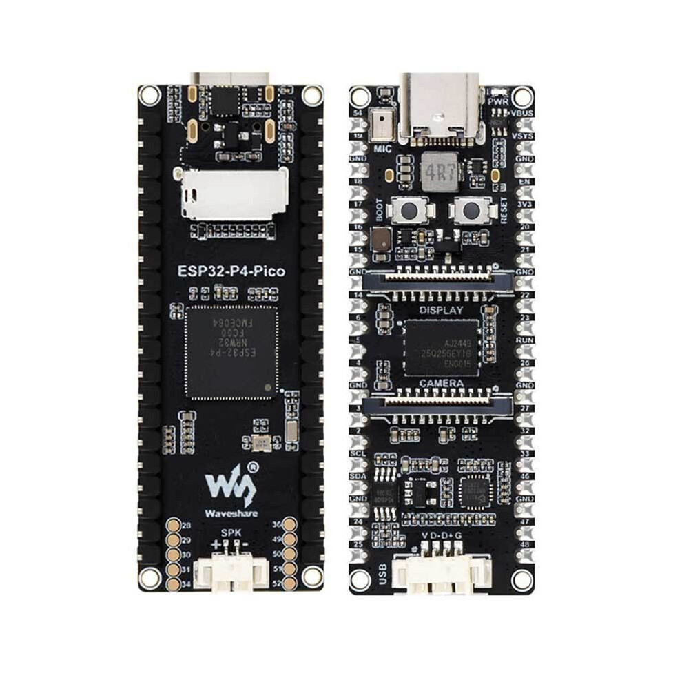 Waveshare ESP32-P4 Development Board with MIPI CSI Camera / Audio ...