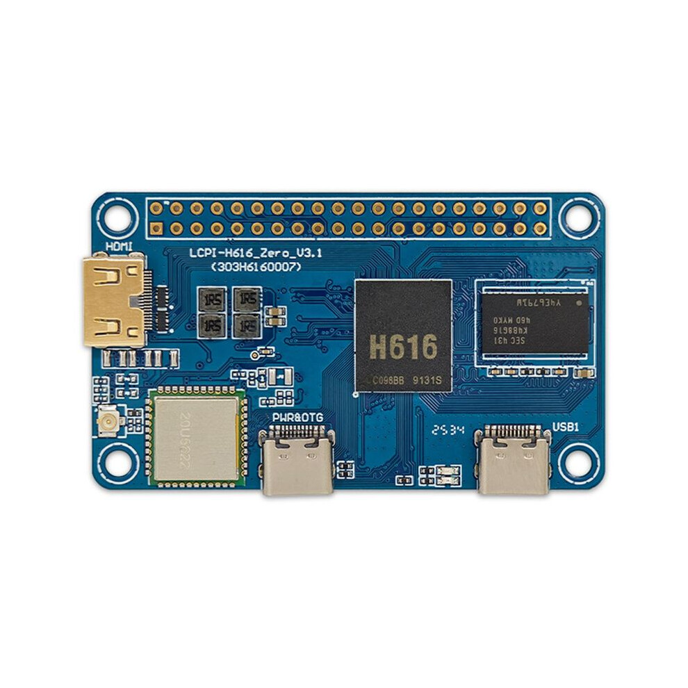 For Allwinner H616 Zero Development Board 1G Arm Motherboard Supports 4K/60Fps Tv Box Module For Ott Iptv 4711324474298