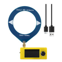 SI4732 Radio Receiver 10-180Mhz Portable Pocket Radio with LSB USB AM FM Bands and Loop Antenna D