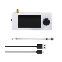 SI4732 Radio Receiver 0.5-108Mhz Portable Pocket Radio with LSB USB AM FM Bands and Telescopic Antenna C