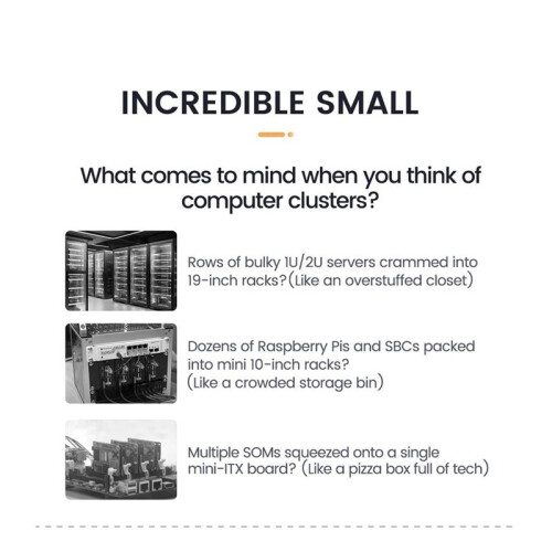 NanoCluster 7x CM4/CM5 Nodes  Server Baseboard for Compact Kubernetes K3S  AI Homelab for Raspberry Pi Cluster 2