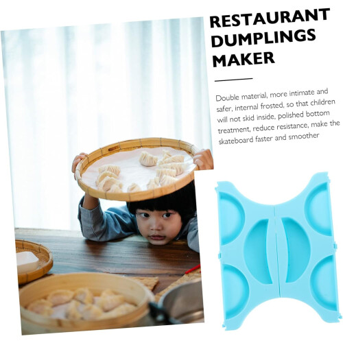Manual Dumpling Maker Mold with Easy Dumpling Press for Quick Dough Molding and Easy Clean Design 1