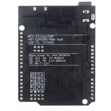 For  R3 + WiFi ATmega328P+ESP8266 32Mb Memory USB-TTL CH340G for  NodeMCU WeMos
