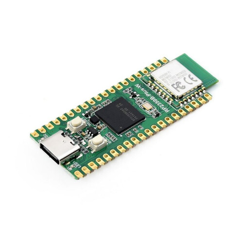 Para Raspberry Pi RP2350B--W Placa de Desenvolvimento Compatível com Wi-Fi 4  5 com Módulo de Rádio 2 para Raspberry Pi 1