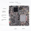 B660 Motherboard  ITX Support LGA1700 12th/13th for Celeron/Pentium/Core I3/I5/I7/I9 Processors CPU 4
