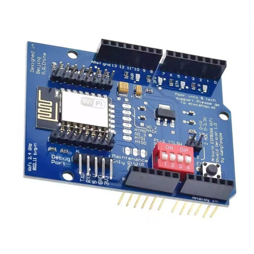 ESP8266 ESP-12E UART WIFI Wireless Shield Development Board for   R3 Circuits Boards Modules ONE 6PCS