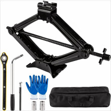 2-Ton Portable Scissor Jack Kit with Lug Wrench