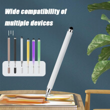 1x penna stilo universale 2in1 compatibile con iPad Tablet Mobile Nuovo F2Android