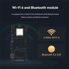 For Luckfox  Zero RV1106G3 Linux Board 1TOPS NPU EMMC-8G RAM-256MB Onboard WiFi6 and  5.2 Module