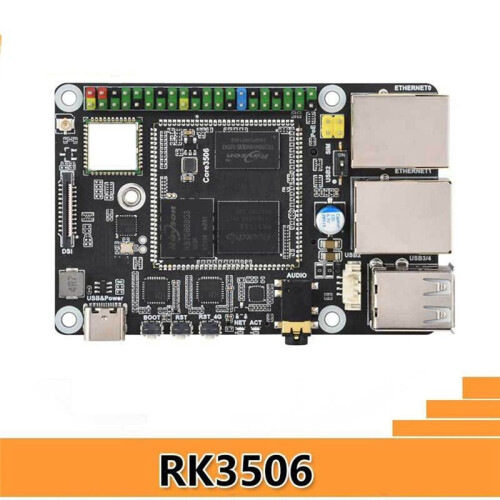 For Luckfox Lyra Pi A RK3506 Linux Board Support MIPI/ Display EMMC-8GB 512MB DDR3L with WIFI 1