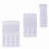 Women's 4-Hook Comfortable Stretchy Bra Extensions, Pack of 9 4