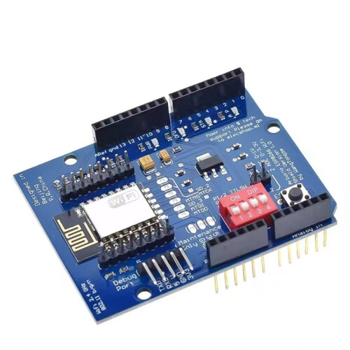ESP8266 ESP-12E UART WIFI Wireless Shield Development Board for   R3 Circuits Boards Modules ONE 6PCS 1