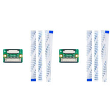 2X 15pin to 22pin Adapter Board Display Cable and CSI Camera Cable Adapter Board for Raspberry Pi 5