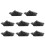 Tentzeilclips Zwart 50 stuks 8