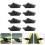 Tentzeilclips Zwart 50 stuks 6