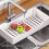 4-Tier Rolling Storage Cart with Lockable Wheels – Compatible with Kitchen, Bathroom & Office 5