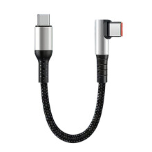 Cabo de carregamento curto USB C Tipo C Micro com cotovelo de 90 graus de 25/50 cm - HOT F4L2By