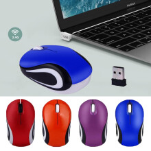 Ratón inalámbrico 2.4G 800/1200 DPI con receptor USB silencioso