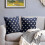 Fodere per cuscini patriottiche Blue Star 16x16, set da 2 3