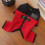 Combinaison rouge en polaire de polyester pour chien et chat 4