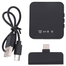 Wireless Lavalier Microphone One to One Type-C Connector Receiving Clip Noise Canceling Recording Microphone