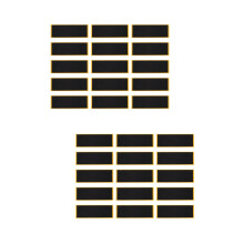 2-Pack Black Grip Tape Sheets for Fingerboards and Skateboards, Heat Transfer Skateboard Grip Tape