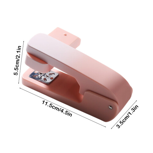 Stapler - Candy Color Multi-Angle Rotatable Staplers for Desk, Reduced Effort Small Stapler 20 Sheets 1