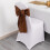 BalsaCircle5 Nœuds de chaise en polyester, couleur marron cannelle 6