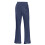 Mädchen-Uniformhose, marineblau, einfarbig, hoher Bund, elastischer Bund, gerader Schnitt 8